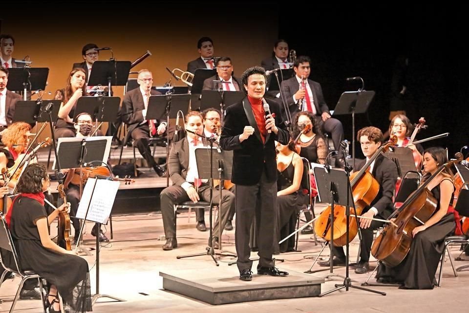 Aspecto de la Orquesta Filarmónica