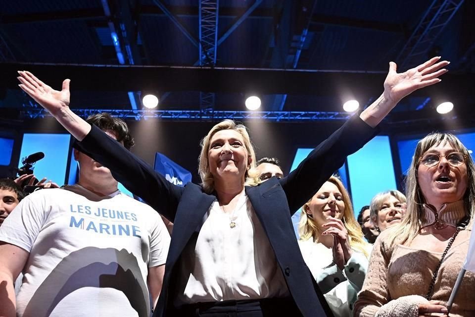 Marine Le Pen redujo la distancia con el Presidente Macron en las encuestas antes de las elecciones del domingo.