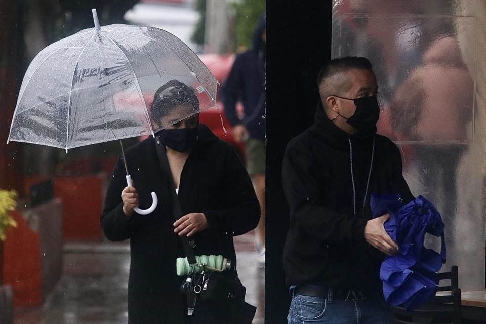 La lluvia limpió parte de la contaminación, reportó el Sistema de Monitoreo Atmosférico (Simat).