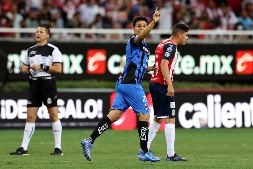 Alfonso González fue el motor del Monterrey y marcó un gol.