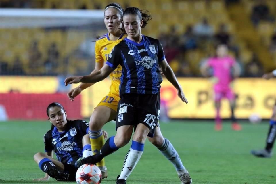 Repasa las imágenes del partido en el Estadio Universitario entre Tigres Femenil y Querétaro.