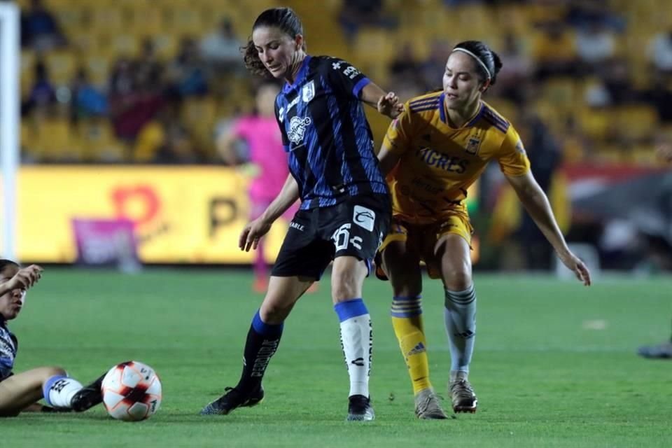 Repasa las imágenes del partido en el Estadio Universitario entre Tigres Femenil y Querétaro.