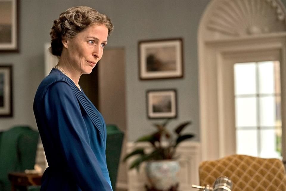 Gillian Anderson encarna a Eleanor Roosevelt.