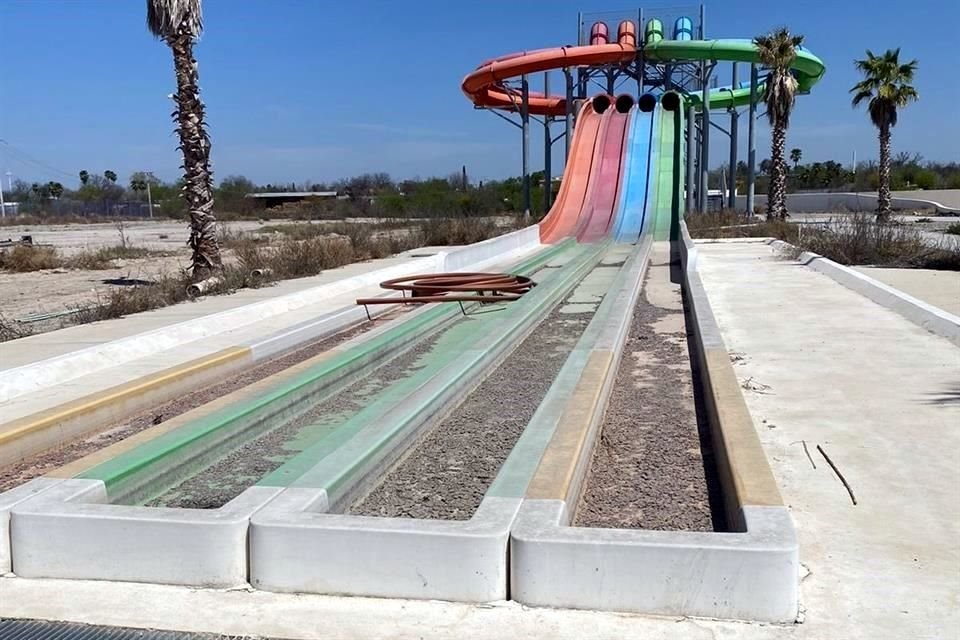 El parque  debió ser concluida en septiembre del 2018.