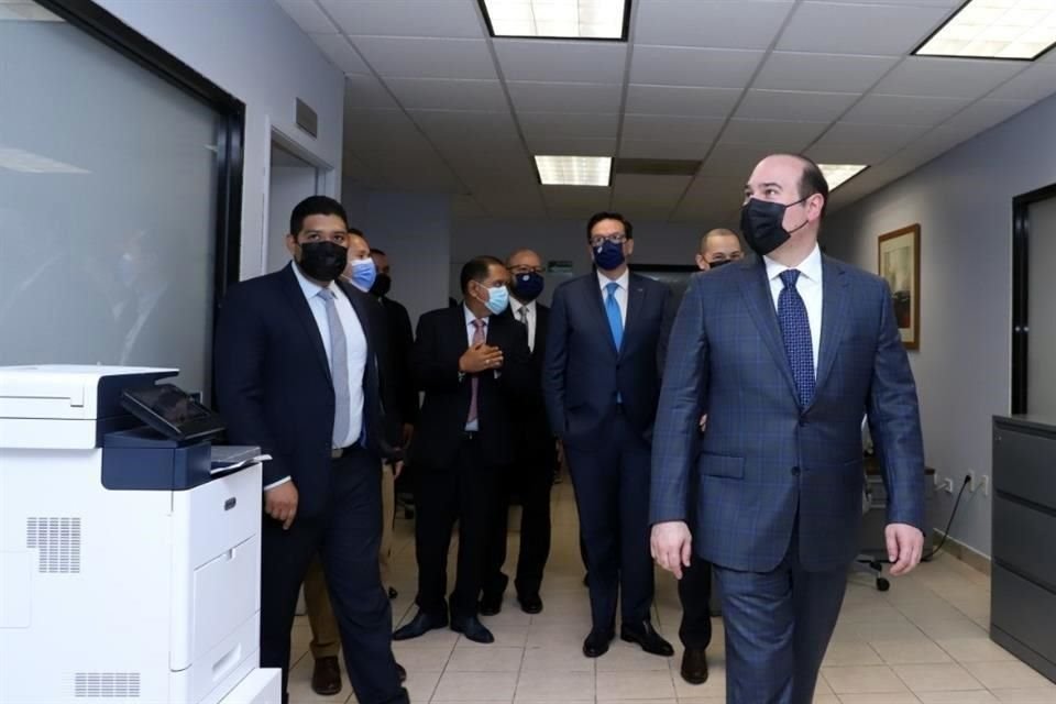 Arturo Salinas, presidente del Tribunal Superior de Justicia, inauguró los nuevos juzgados en San Nicolás.