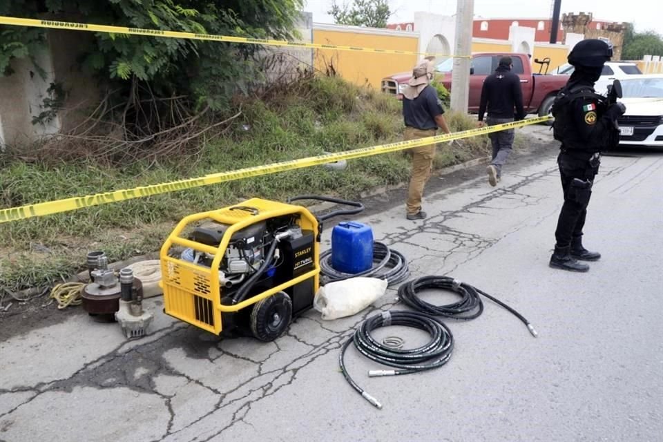 Ahora los esfuerzos de la búsqueda se concentran en una cisterna.