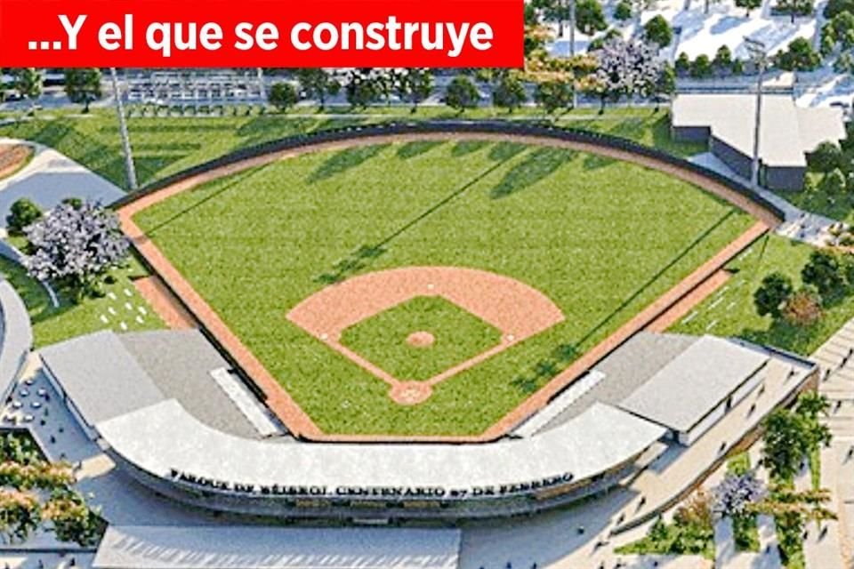  El parque Centenario, en Villahermosa, también se encuentra en remodelación.