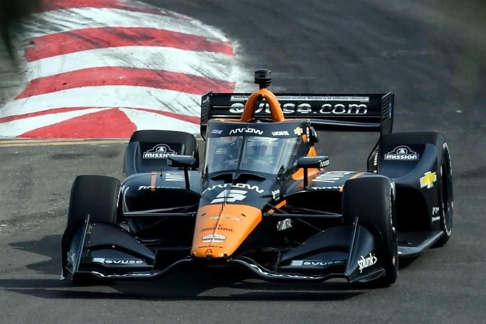 Patricio O'Ward terminó en la posición 12 el año pasado en el Texas Motor Speedway.