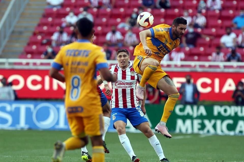 Gignac terminó el torneo regular con 3 goles, su más baja producción desde que llegó a Tigres.