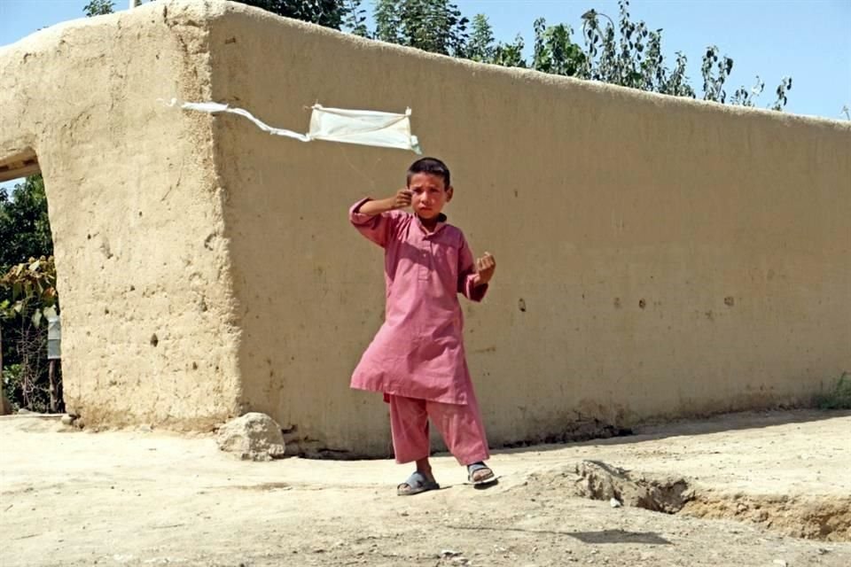 El papalote también está presente en Balkh, pueblo de Afganistán.