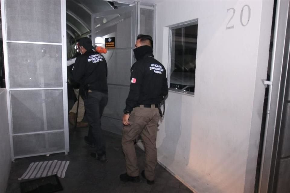 Personal de la Fiscalía ingresó al domicilio de Zaga.