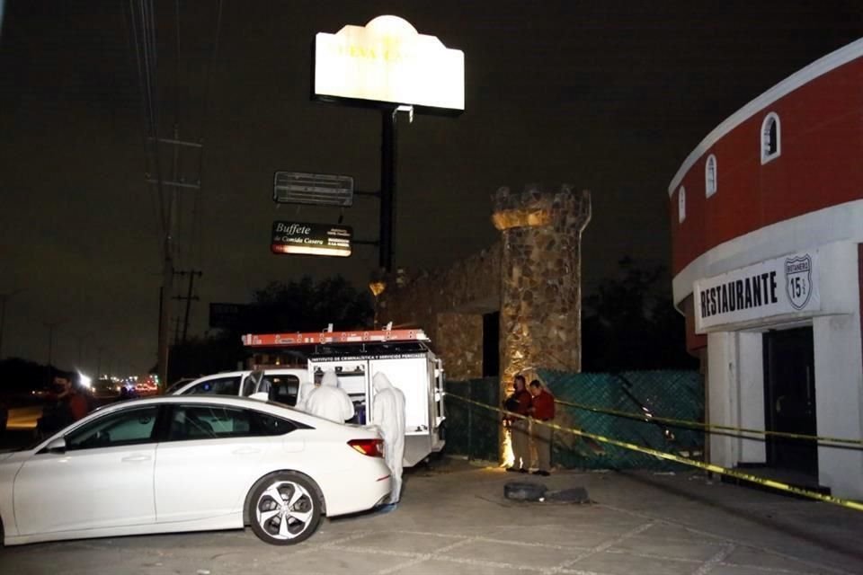 La Fiscalía realiza una diligencia en el Motel Nueva Castilla, donde fue encontrado el cuerpo de Debanhi.