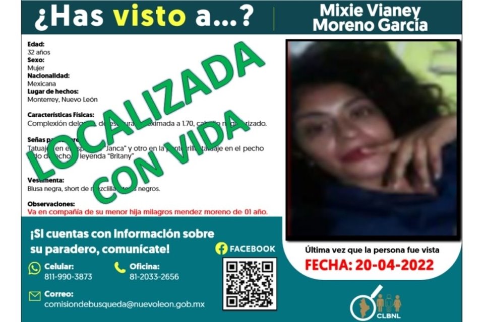 Mixie Vianey Moreno García, 32 años.