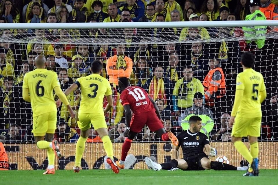 Sadio Mané marcó el segundo gol del partido.