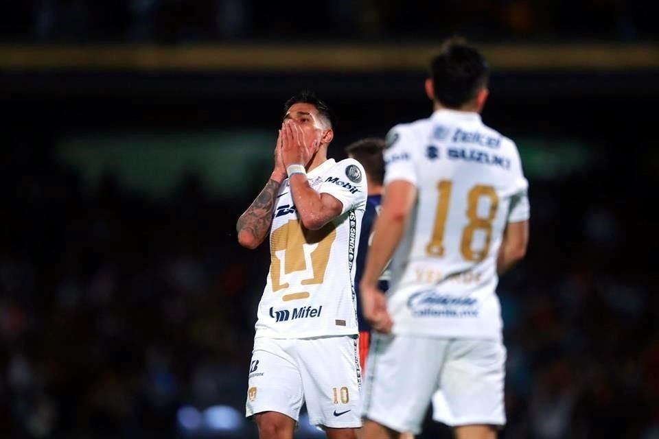 Los Pumas tuvieron una ventaja de dos goles.