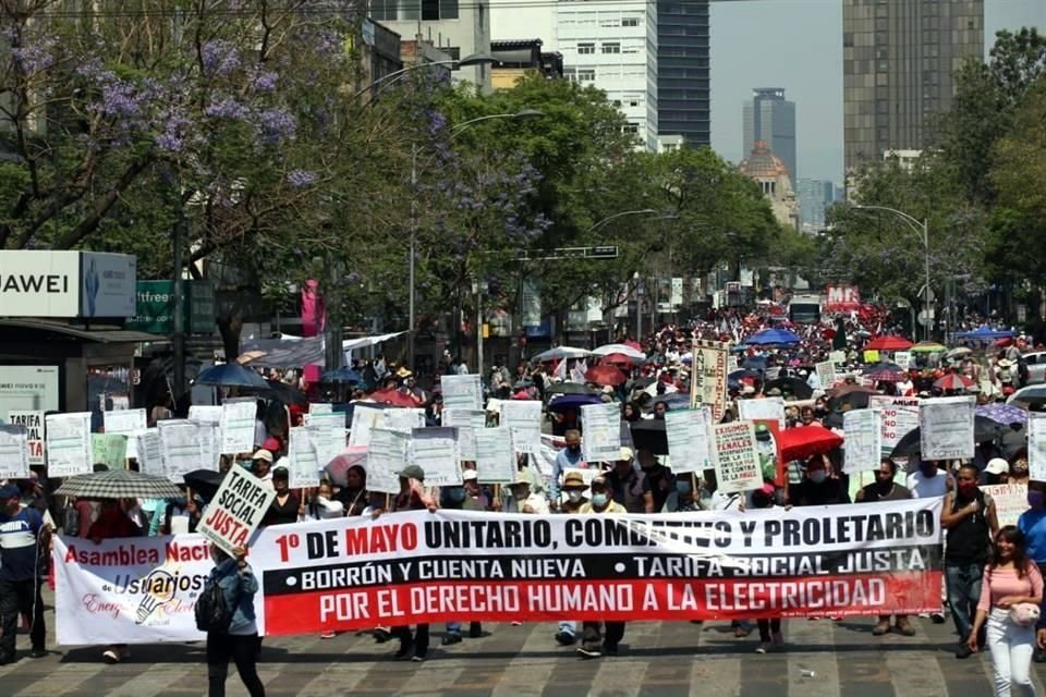 Luego de marchas por el Día del Trabajo, en las que participaron el STRM y la CNTE, sindicatos reclamaron ayer a AMLO la falta de diálogo durante su Gobierno.