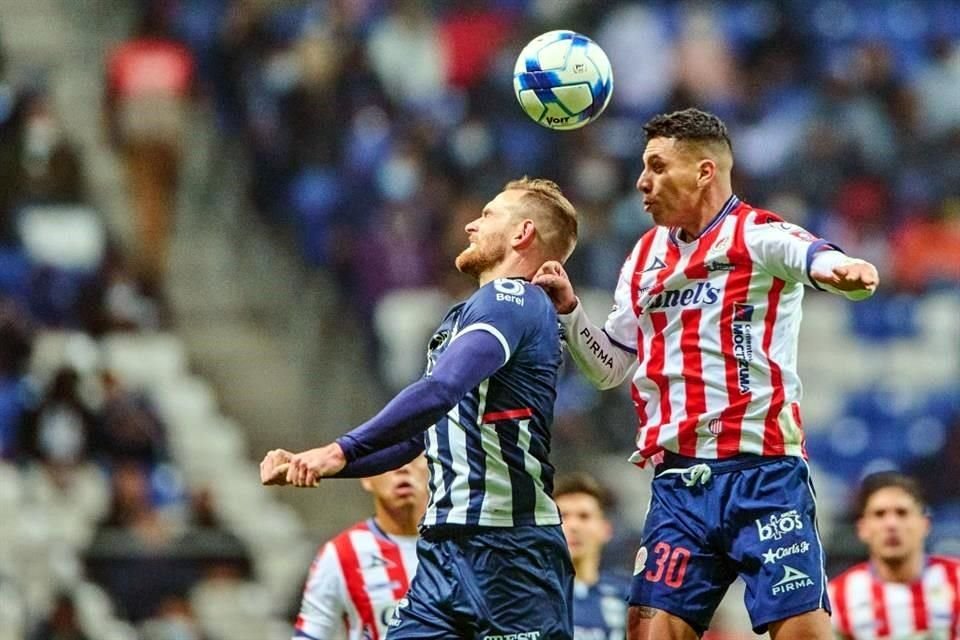 En la Jornada 7, el Atlético de San Luis le pegó 2-0 a Rayados.
