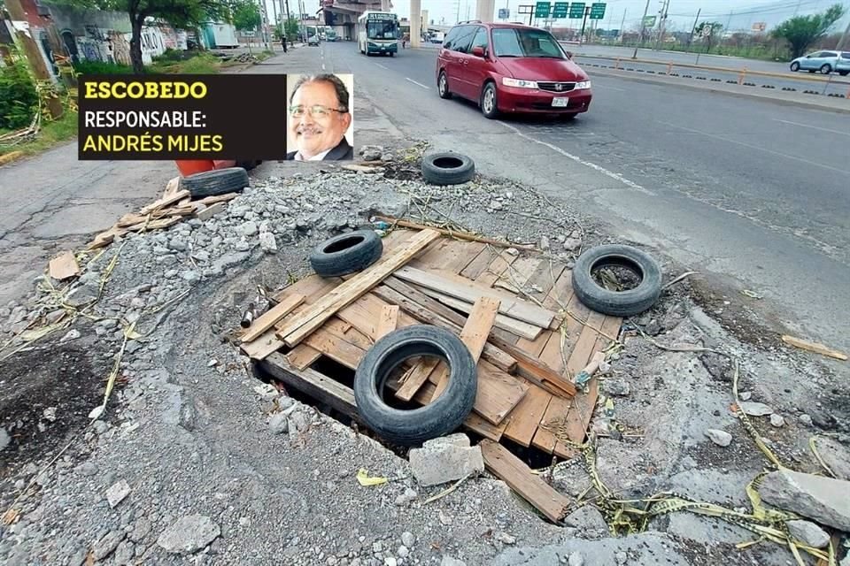 Tiempo: Dos meses Ubicación: Carretera a Colombia, sentido sur a norte, a 300 metros de estación Sendero del Metro