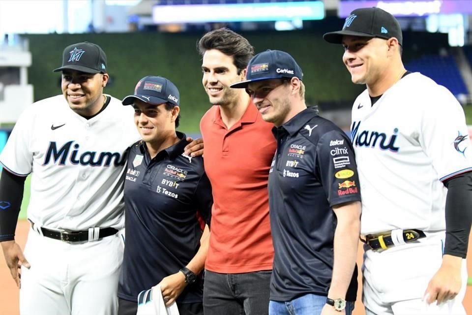 El brasileño Kaká también estuvo presente.