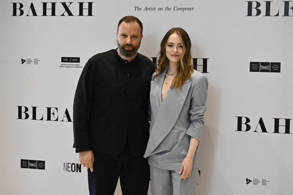 El director Yorgos Lanthimos repitió dupla creativa con Emma en el corto 'Bleat'.