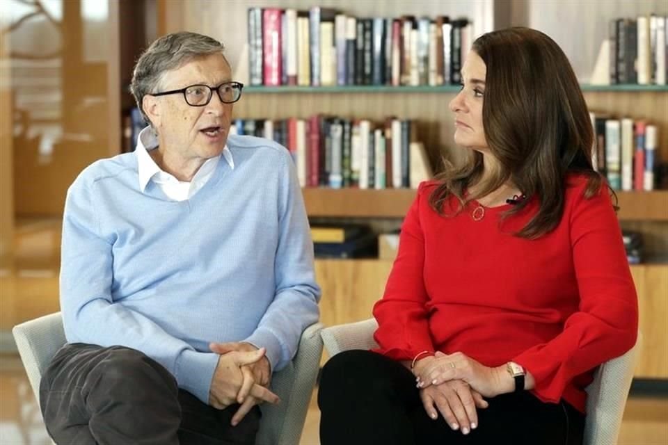 Bill y Melinda Gates.