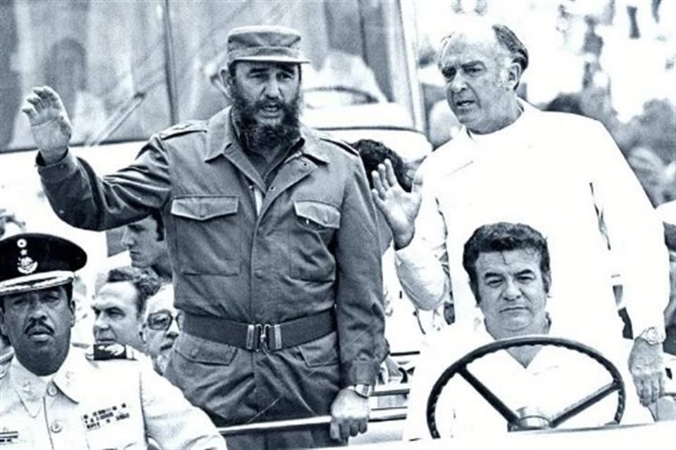 José López Portillo fue recibido con honores en el año 1980 por Fidel Castro.