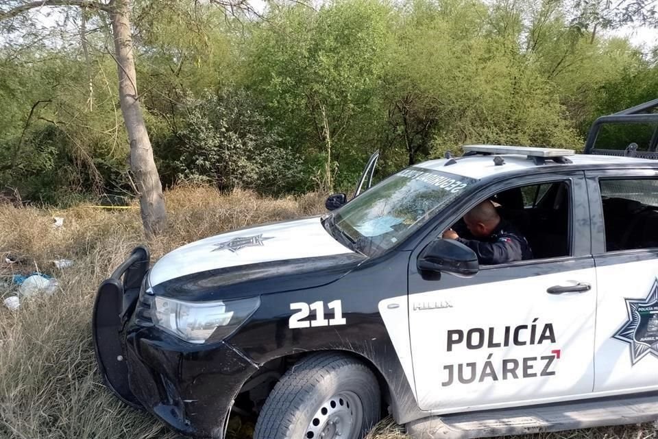 El hallazgo se reportó a las 14:50 horas, en un predio ubicado en la calle Hortelanos y Huertos, en la Colonia Los Huertos.