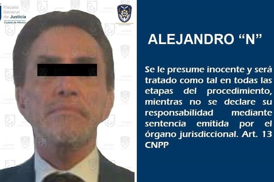 Le impuso prisión preventiva oficiosa y le fijó como plazo un mes para el cierre de la investigación complementaria, en tanto permanecerá en Reclusorio Oriente.