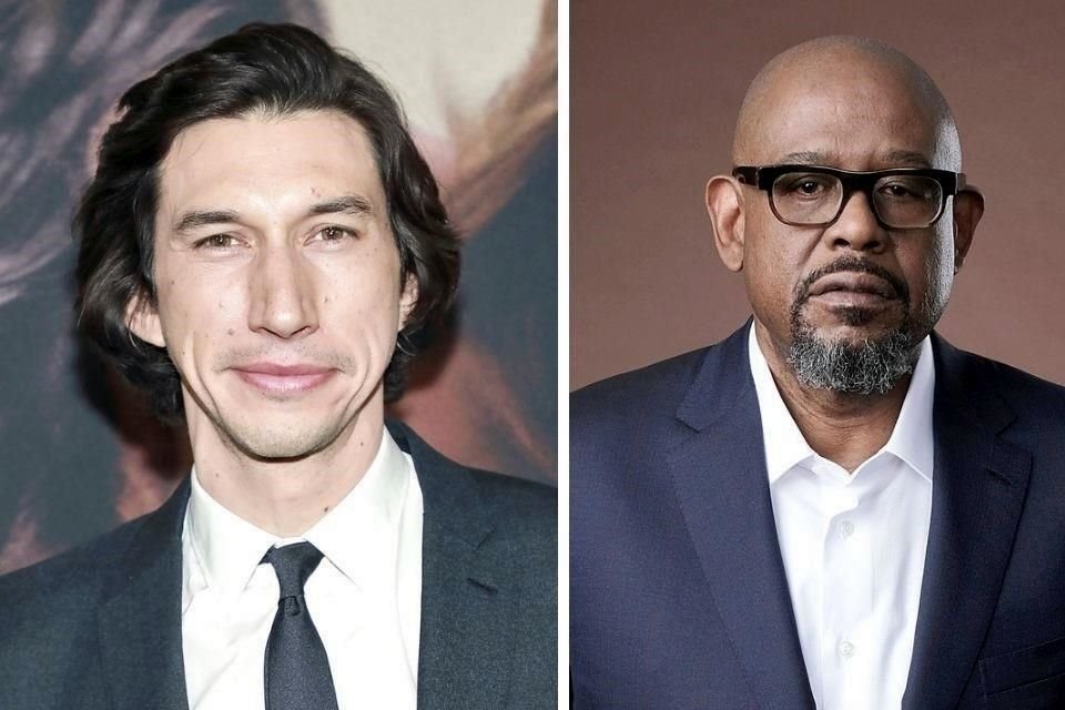 Adam Driver y Forest Whitaker encabeza la lista de actores de 'Megalopolis', película de Francis Ford Coppola.