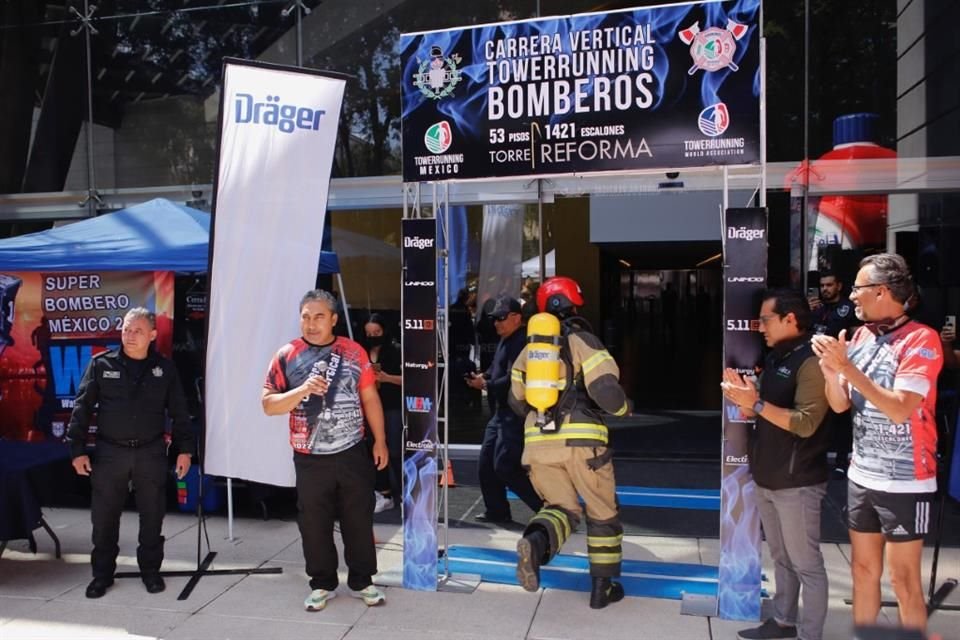 Los vulcanos participaron en la Carrera Vertical como parte de una serie de pruebas en las que demuestran su fortaleza física y mental.