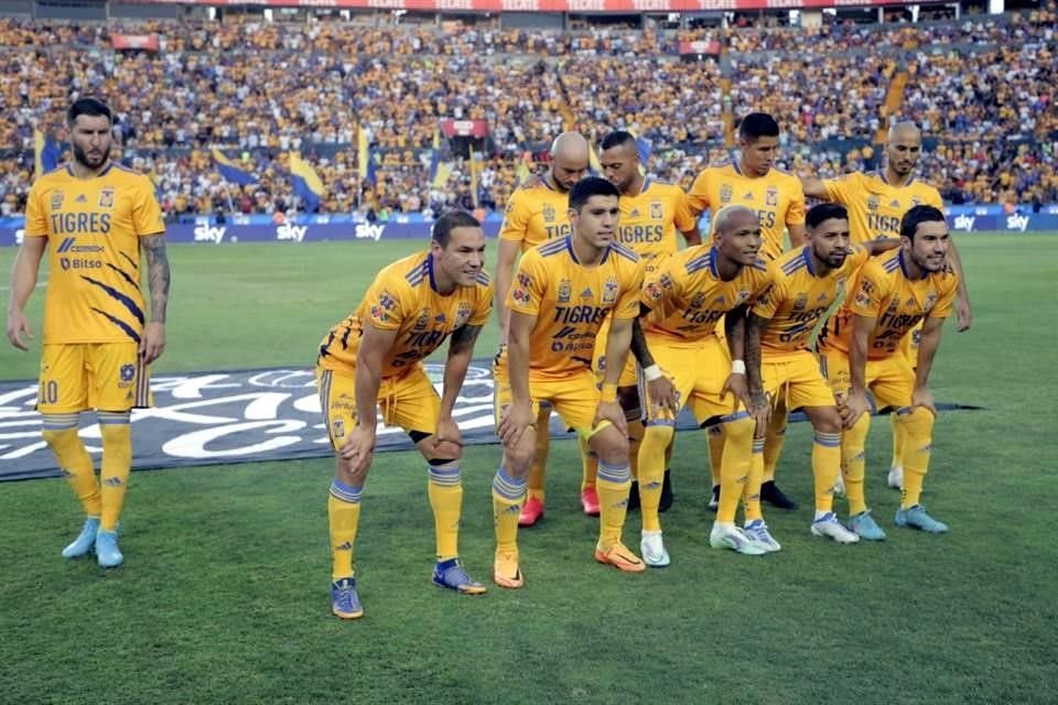 Los Tigres llegaron con la ventaja de un gol a su favor; el empate global les daba el pase.