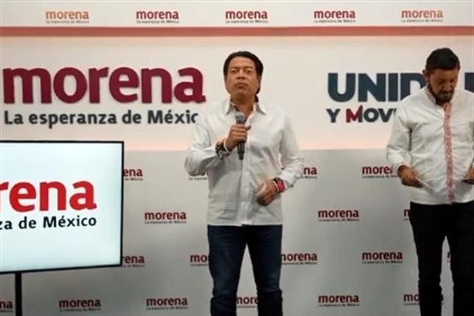 Mario Delgado, presidente de Morena, acusó parálisis legislativa de Va por México.