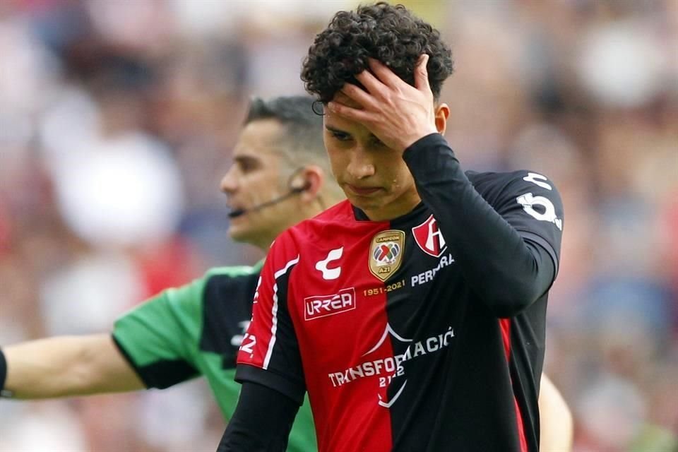 Jéremy Márquez fue expulsado en el Clásico Tapatío, el domingo pasado.