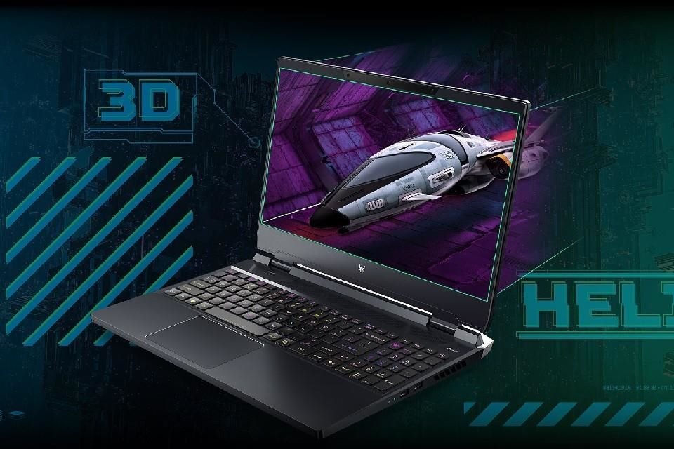 La Predator Helios 300 SpatialLabs Edition integra una tarjeta gráfica Nvidia GeForce 3080.