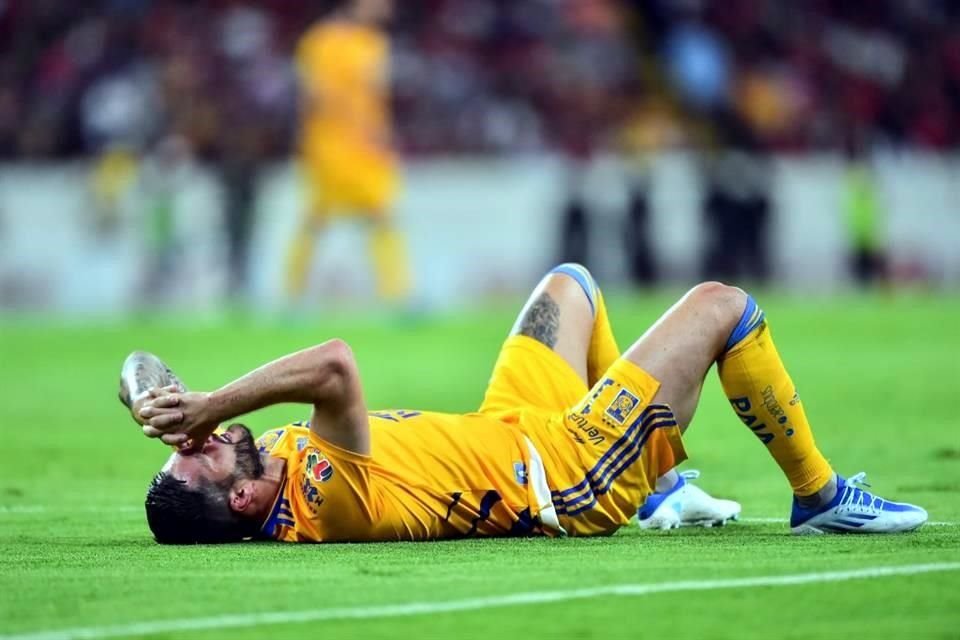 Gignac sigue apagado en la Liguilla.