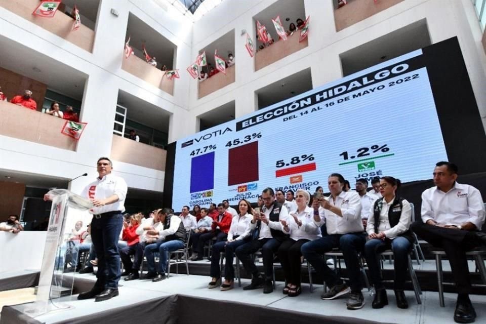 El dirigente nacional del PRI desdeñó el pronóstico del ex Gobernador de Coahuila, Humberto Moreira, sobre la elección en Hidalgo.