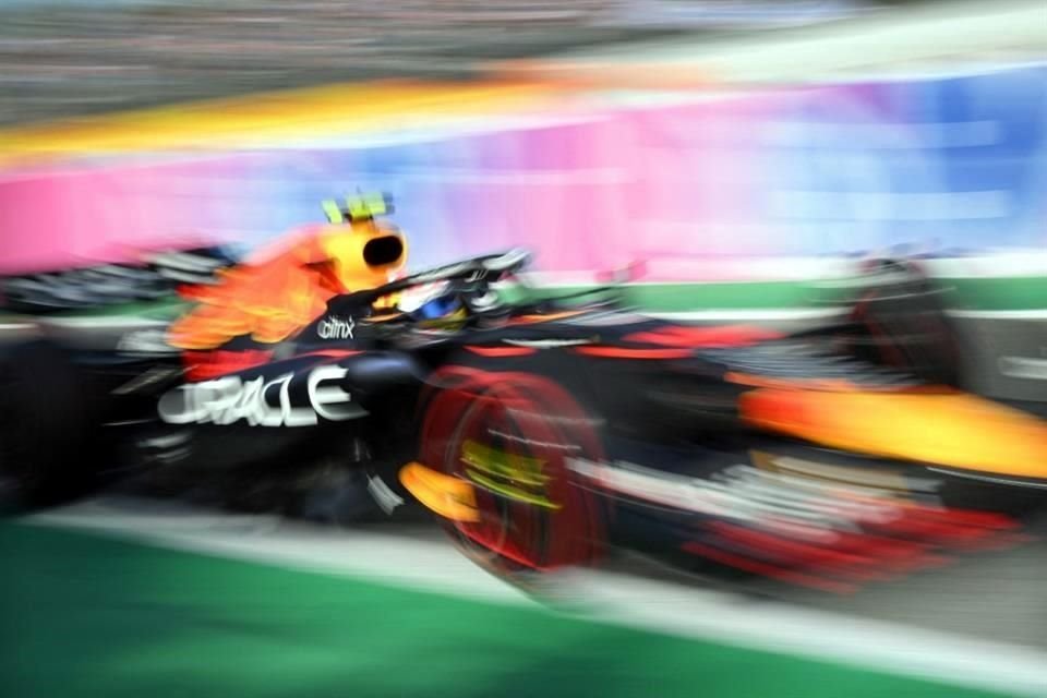 Checo sólo pudo participar en la segunda práctica de España.