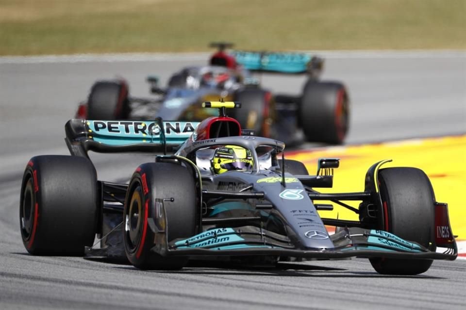 Los Mercedes buscarán la mayor cantidad de puntos en el circuito de Barcelona.