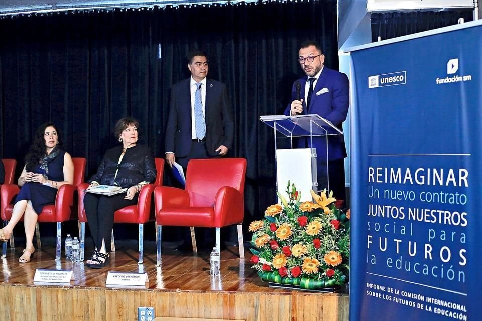 Fréderic Vacheron, de la UNESCO, destacó el trabajo conjunto de este organismo con la SEP.