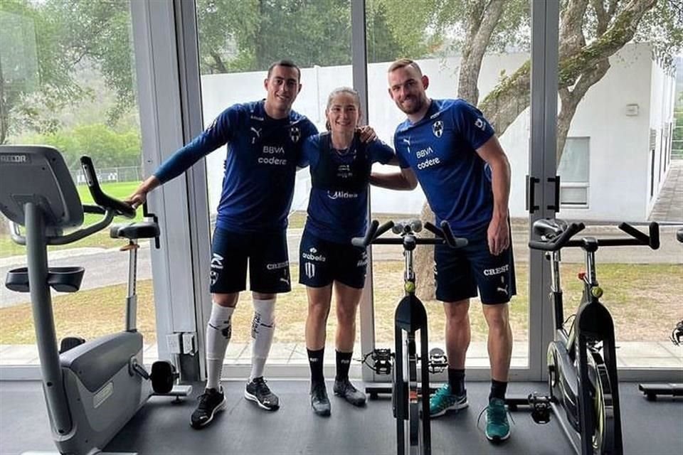 Janssen ha estado entrenando en El Barrial.