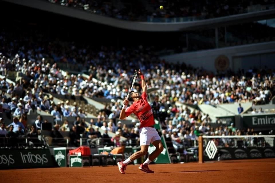 Djokovic mostró buen ritmo.