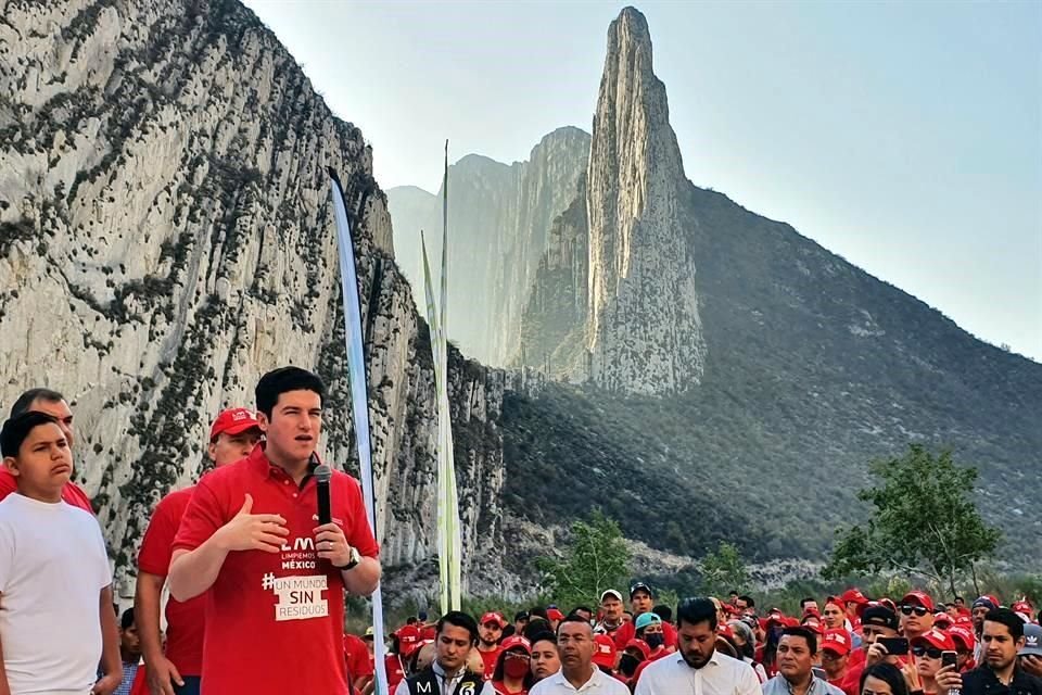 Añadió que el plan incluye la reconstrucción de dos áreas que el Estado tiene al interior de La Huasteca, donde la mayor parte de la superficie es de competencia federal.