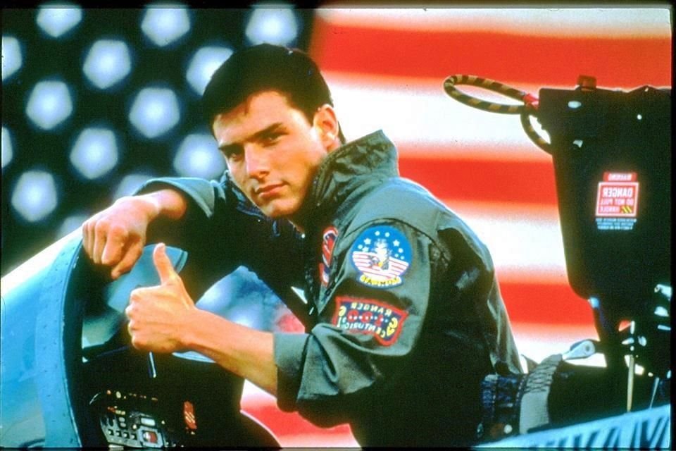 En un panorama dominado por las películas de superhéroes, Tom Cruise tiene el poder de ser la más grande figura del cine en el mundo. En foto, el actor en 'Top Gun', de 1986.