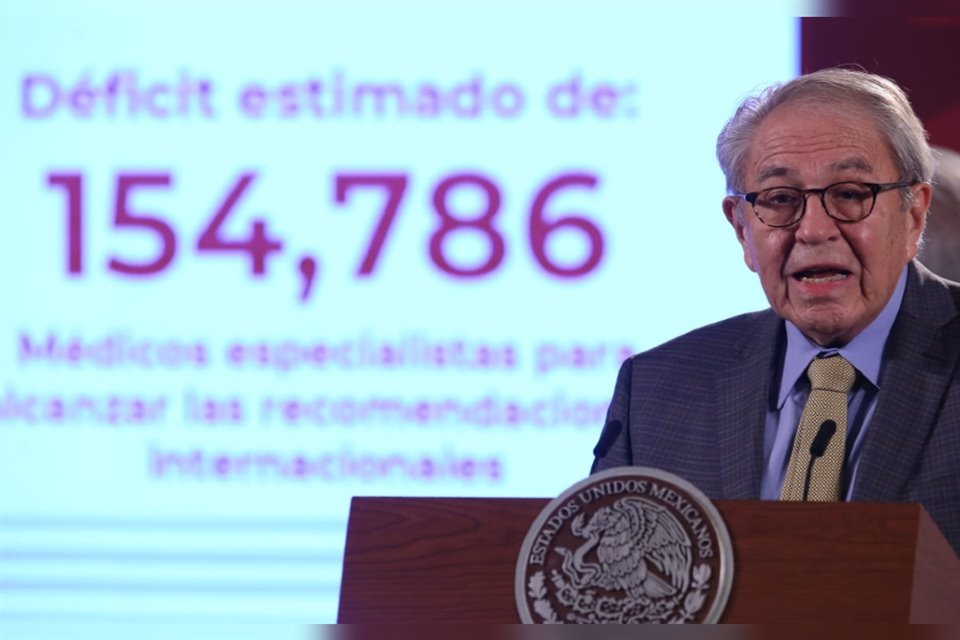 Jorge Alcocer, titular de la Secretaría de Salud. 