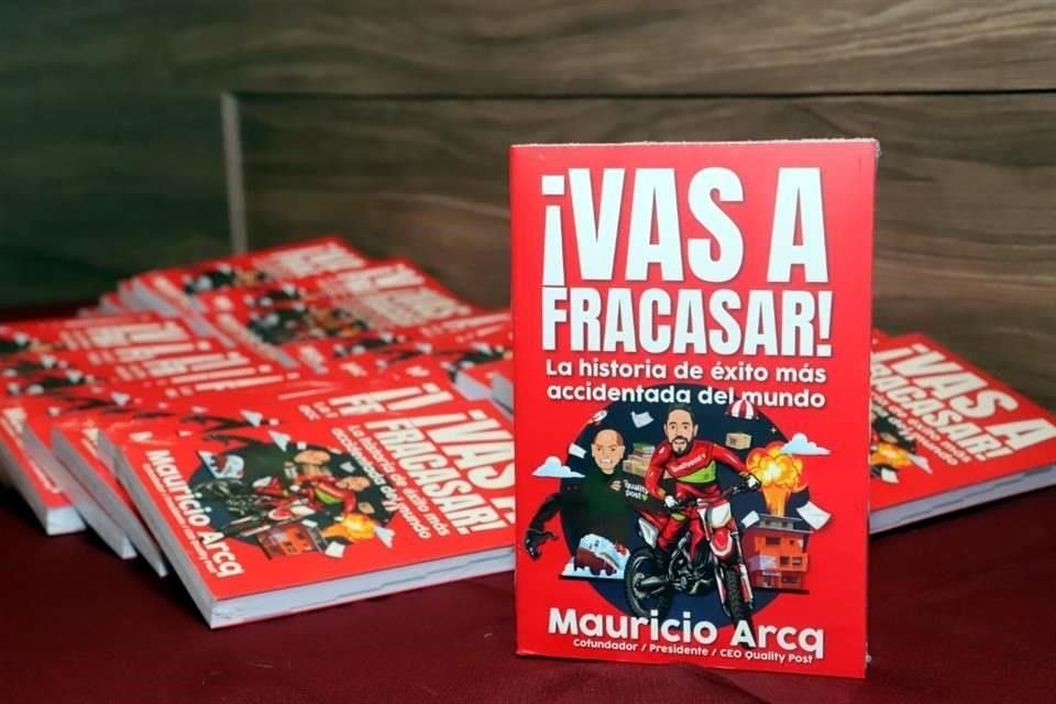 Portada del libro '¡Vas a fracasar!', de Mauricio Arcq.