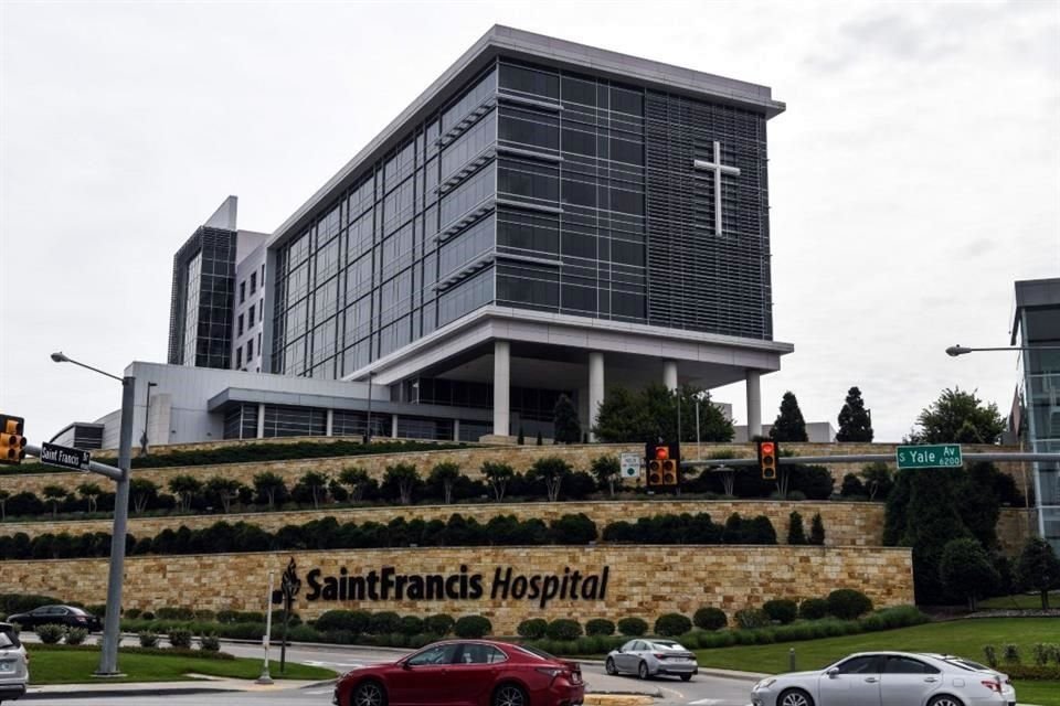 Vista exterior del hospital Saint Francis en Tulsa.