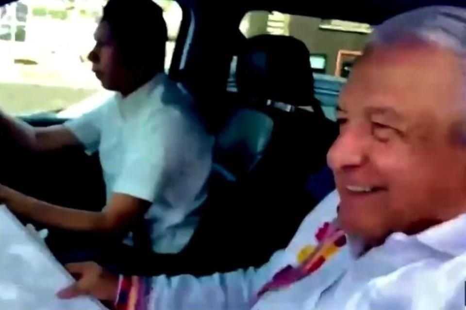 AMLO se encuentra en Villahermosa, Tabasco.