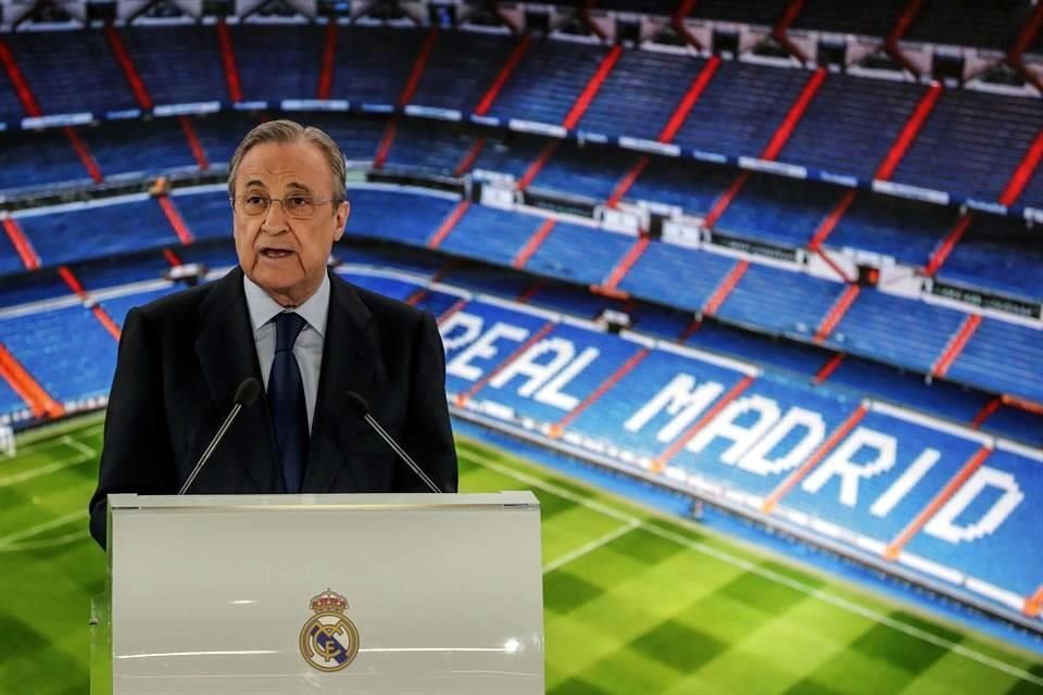 Florentino Pérez encabezó la Superliga.