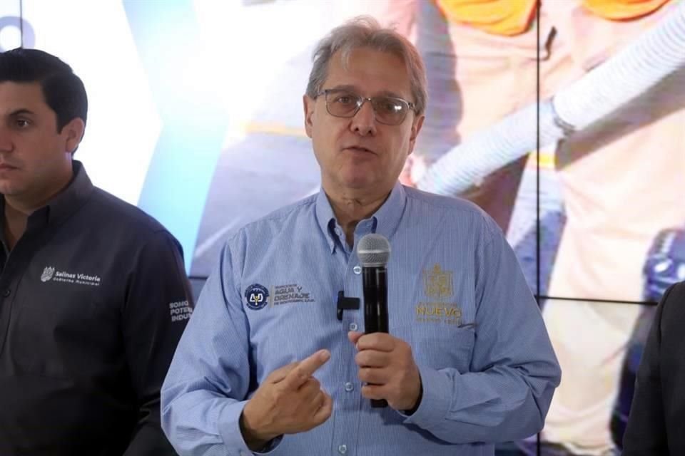 Juan Ignacio Barragán, director de Agua y Drenaje.