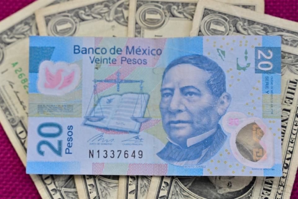 La cotización del tipo de cambio se acerca a los 20 pesos por dólar.